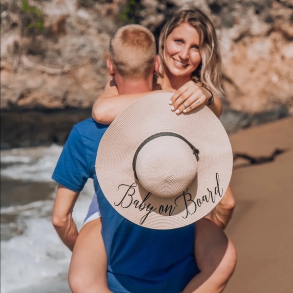 Baby On Board Sun Hat - Picture 3 of 3